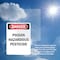 Signmission Poison Hazardous Pesticide Danger Sign, Plastic, 7in W x 10in L, 2PK OS-2PACK-DS-P-710-V-1979 - alternate 3